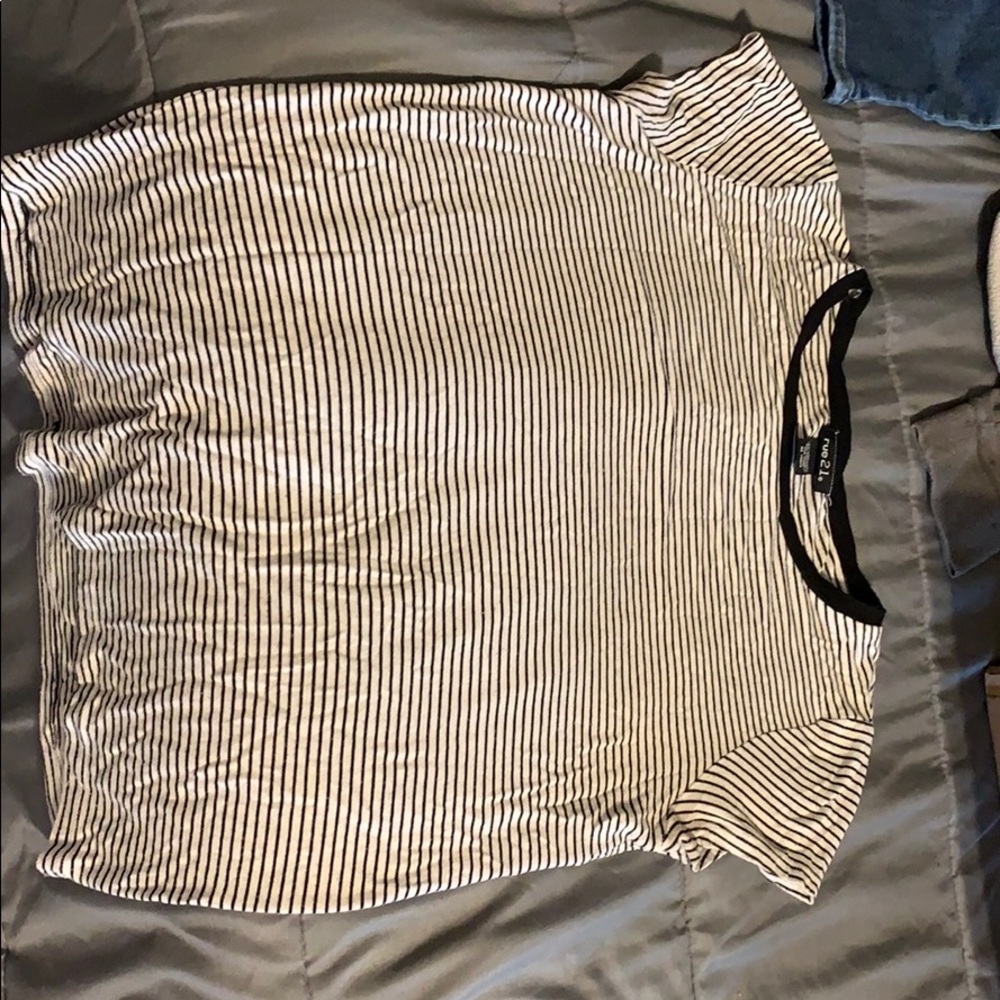 striped tee